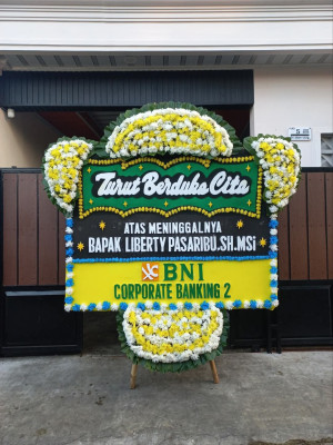 Papan Bunga Duka di Poganeri