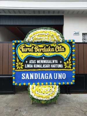 Papan Bunga Duka di Poganeri
