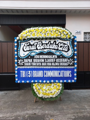 Papan Bunga Duka di Poganeri